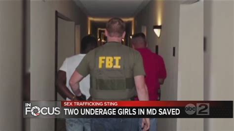Baltimore Fbi Rescues 2 Girls From Sex Trafficking Youtube