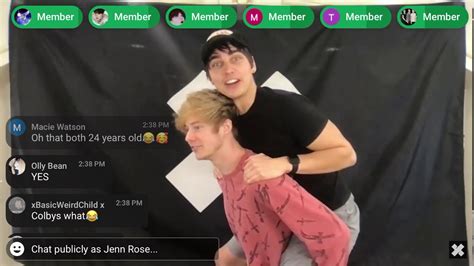 Sam Lifting Colby On Their 25x25 Live Stream Youtube
