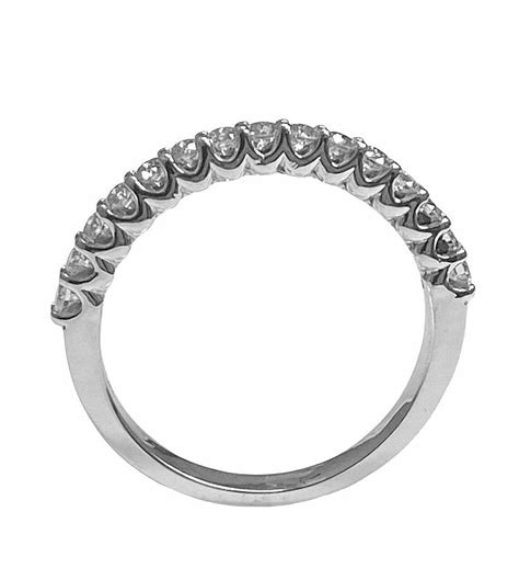 U Prong Diamond Wedding Band Emperor Jewelry