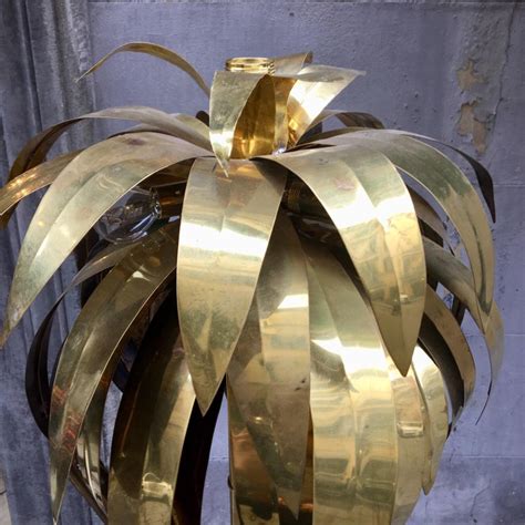 Extra tall lamp lights for floor used floor lamps. Tall Maison Jansen Brass Palm Tree Floor Lamp with Marble ...