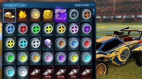 Every Painted Item In Rocket League Inventory Showcase 1469 Painted