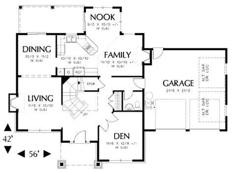 Craftsman Style House Plan 5 Beds 25 Baths 2000 Sqft Plan 48 162