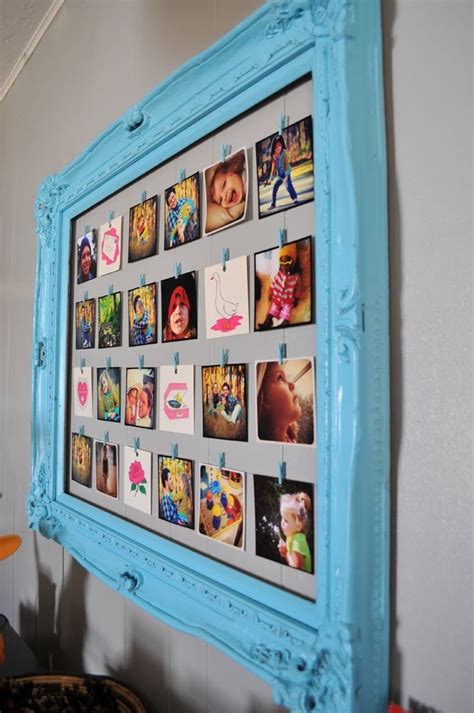 Great Way To Display Pictures And Easy To Switch Them Out Idée De