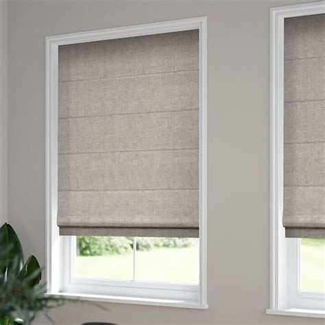 Linen Rustic Roman Blinds By Web Blinds Shop Online And Save Load Linen