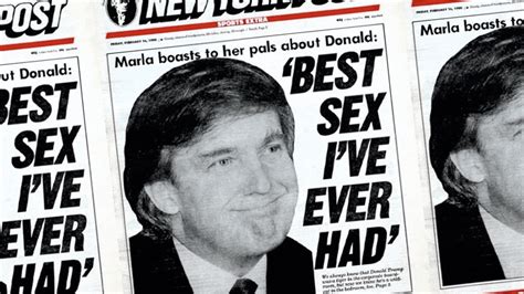 The Story Behind Trumps Infamous ‘best Sex I Ever Had Headline