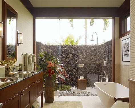 In this one, for example, the toilet and colors that provide relaxation are perfect for bathrooms. 23 Outdoor Bathroom Ideas To Inspire Your At-Home Oasis
