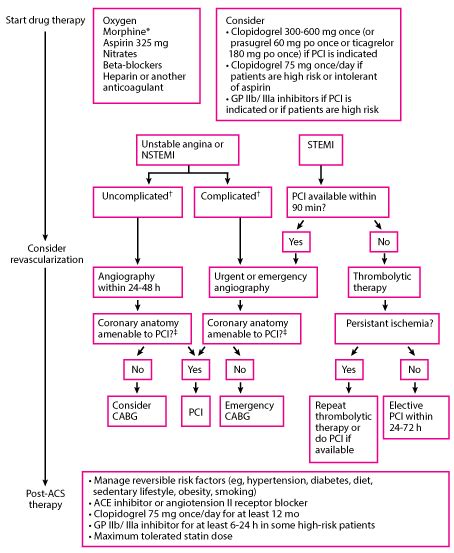 Overview Of Acute Coronary Syndromes Acs Cardiovascular Disorders