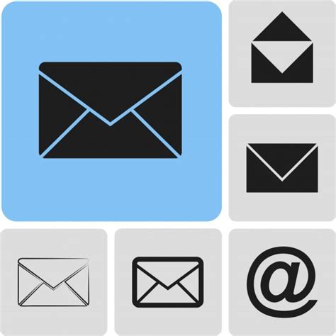 Envelope Mail Icon Set — Stock Vector © Best3d 59778623