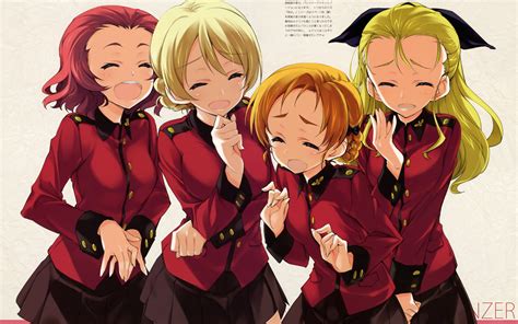 Girls Und Panzer Darjeeling Orange Pekoe Girls Und Panzer Assam Girls Und Panzer Rosehip Girls