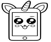Coloriage kawaii à imprimer Dessin kawaii