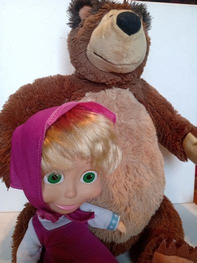 Masha And The Bear Plush Toys For Sale In Tullow Carlow From Jasperscurios