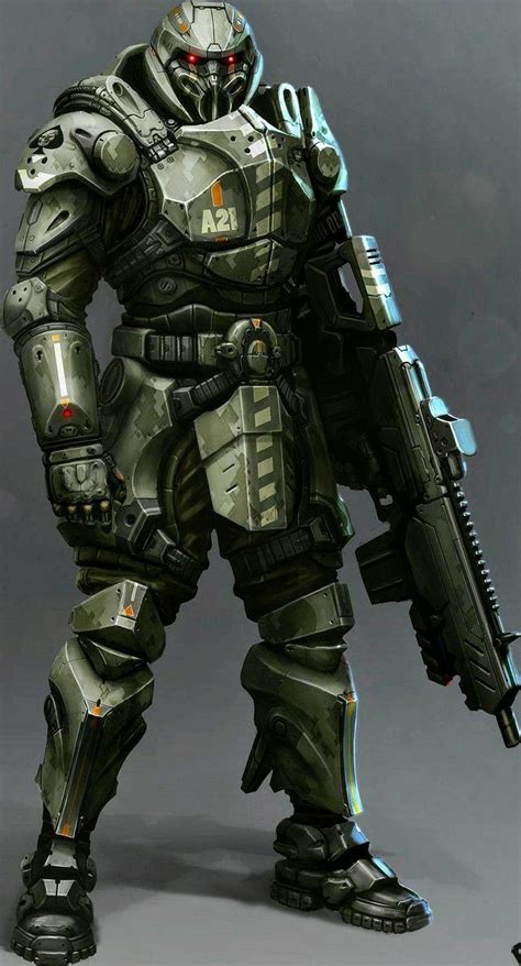 Pin By Andy Jensen On Science Fiction Battle Armor And Weaponry