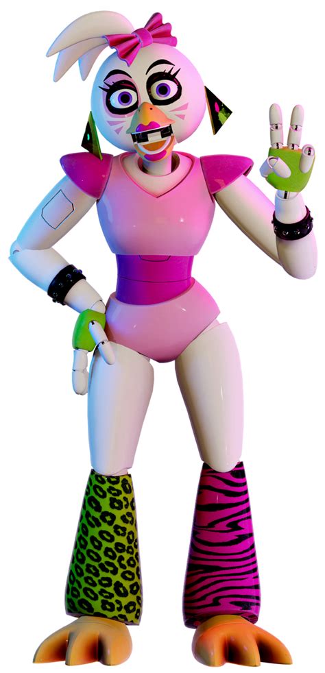 Fnaf Sb Glamrock Chica Full Body By Enderziom2004 On Deviantart In 2022