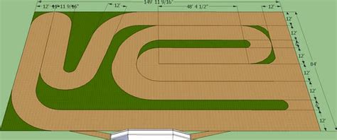 Rc Offroad Track Layout 3d Model