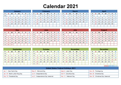 Editable 2022 Yearly Calendar