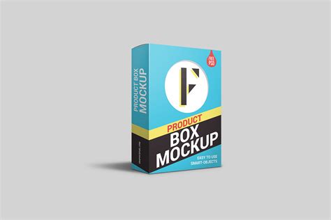 Product Packaging Box Free Mockup Free Mockup World