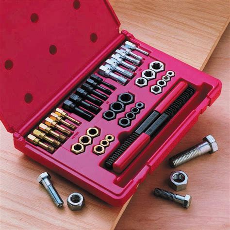 This kit is one of the best because of the expert craftsmanship throughout the building process. Craftsman 40 pc. Tap and Die Set, Master Rethreader