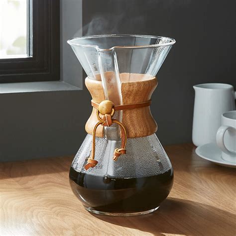 Transparent Pour Over Coffee Maker Glass Carafe Hand Drip Coffee Brewer