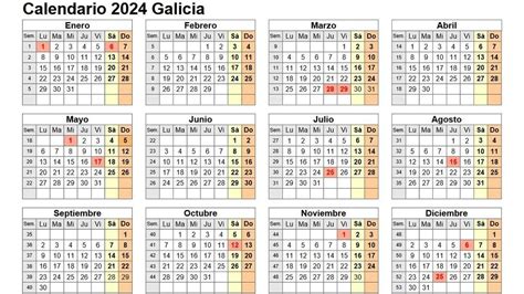 Calendario Laboral De Galicia Estos Son Los Festivos Y Los Puentes En CLOUD HOT GIRL