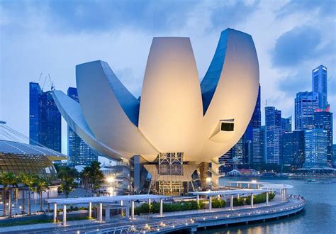 Artscience Museum Marina Bay Sands Museum Architecture Singapore