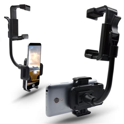 Universal Rearview Mirror Car Mount Holder Stand For