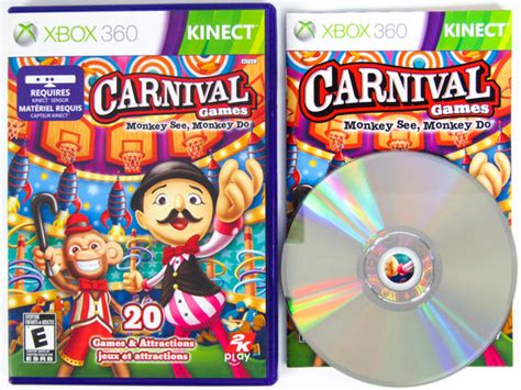 Carnival Games Monkey See Monkey Do Kinect Xbox 360 Retromtl