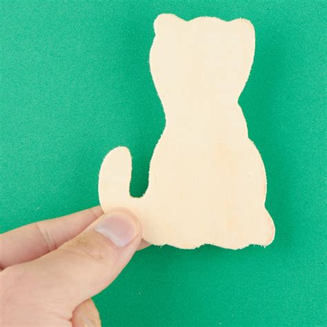 Unfinished Wood Cat Cutout All Wood Cutouts Wood Crafts Hobby