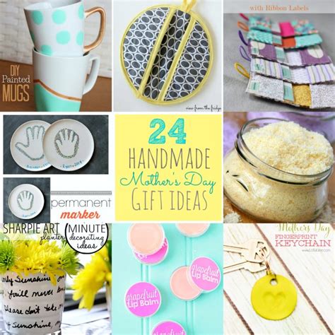 After all, with all the hard work she puts in, she'll really appreciate any present that tells her you recognize and. Great Ideas -- 24 Mother's Day Handmade Gift Ideas!