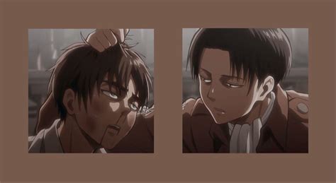 Attack On Titan Eren And Levi Matching Icons