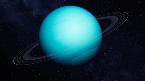 Artist's conception of the extrasolar ring system circling the young giant planet or brown dwarf j1407b. Uranus: Why we should visit the most unloved planet - BBC ...