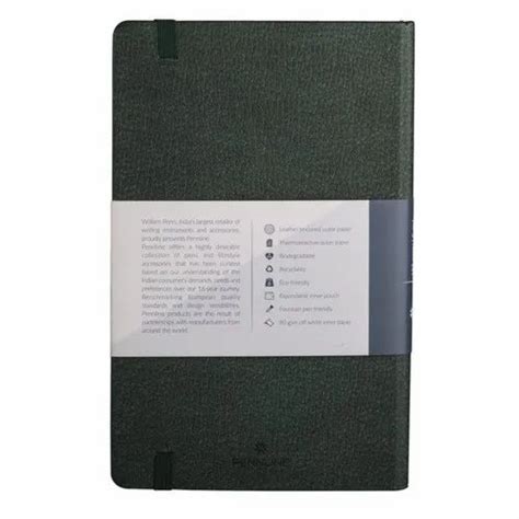 Paper Pennline Note Book A5 Hard Bound Dark Green At Rs 595unit In