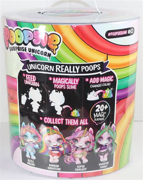New Poopsie Surprise Unicorn Poops Slime Doll Toy Dazzle Rainbow Oopsie