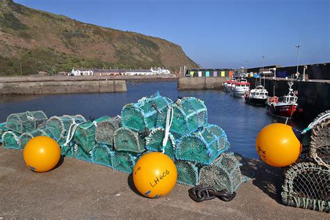 Burnmouth Harbour © Walter Baxter Geograph Britain And Ireland