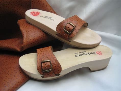 Love These Brigitte Frank Wood Sole Sandals Wooden Sandals Wood