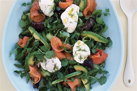 Smoked Salmon Cress Breakfast Recipes Scrambled Eggs With Watercress