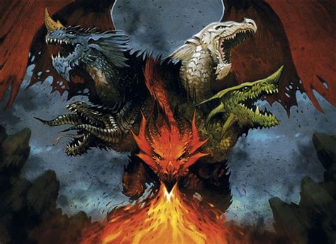 Five Headed Dragon Dragon Pictures Fantasy Dragon Dragon Art