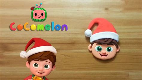Cocomelon Christmas Tomtom Clay Making 코코멜론 크리스마스 톰톰 클레이로 만들기 Youtube