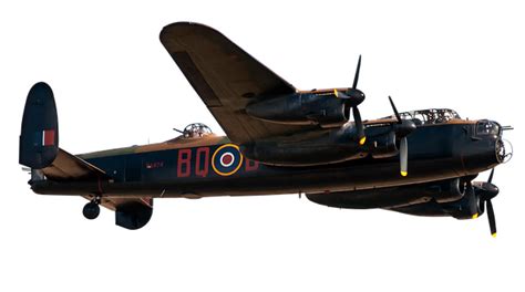 Download Lancaster Airplane Bomber Royalty Free Stock Illustration