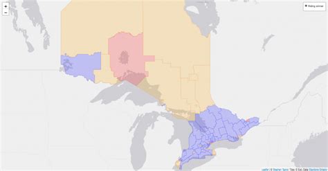 Mapping The Results Of The 2018 Ontario Provincial Election Stephen
