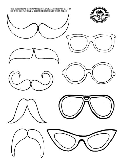 mustache  eye glasses mirror clings search glasses