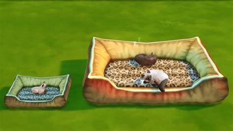 Cats And Dogs Largesmall Beds And House At Redheadsims Sims 4 Updates