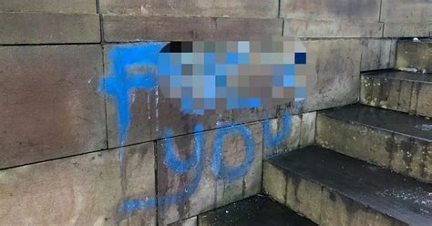 Offensive Graffiti Scrawled On Cleckheaton War Memorial Yorkshirelive