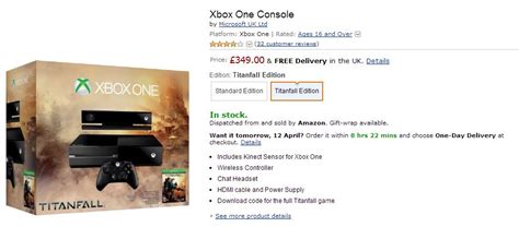 Titanfall Xbox One Console Bundle Slashed To £349 By Amazon And Asda