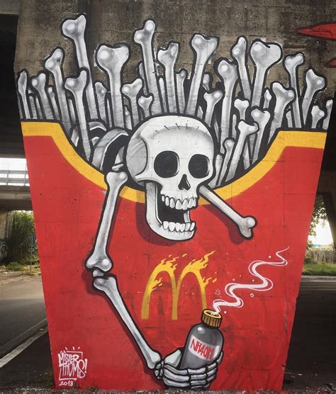 Graffiti Characters Murals On Instagram Anyone For Macdonalds 💀