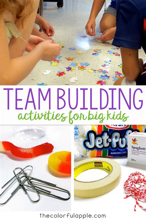 Team Building Activities For Back To School The Colorful Apple