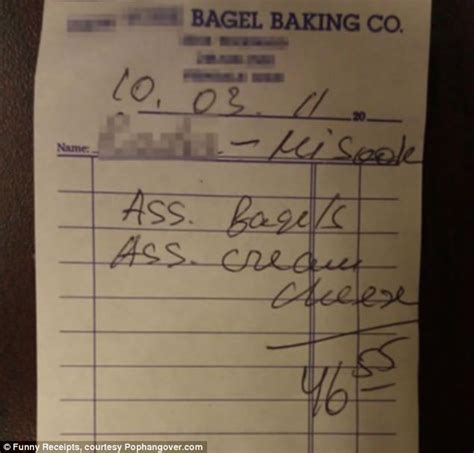 The Most Hilarious Receipts You Have Never Seen Before Unusual Facts