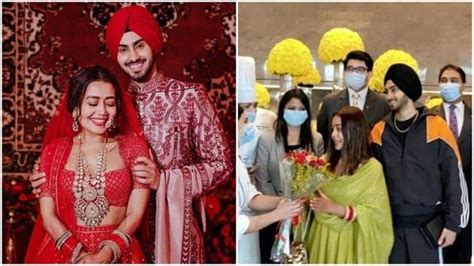 Neha Kakkars First Pic Video Since Wedding With Rohanpreet Singh Shared By Fanpages See Here