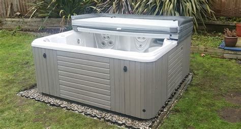 Hot Tub Installed On Top Of Our 7ft X 7ft Hot Tub Base