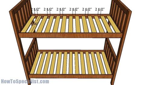 2x4 Bunk Bed Plans Howtospecialist How To Build Step By Step Diy