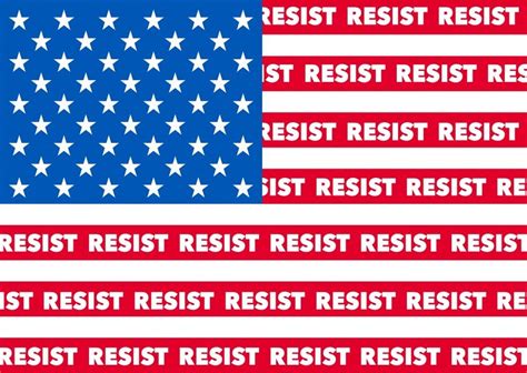 Resist Flag Democracy Delivered 💪 Send Real Postcards Online